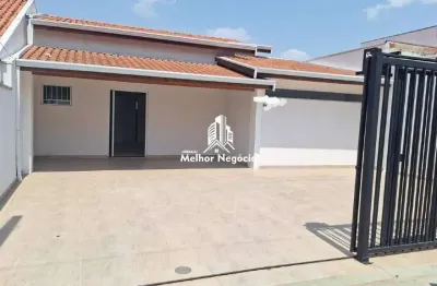 Casa à venda com 2 dormitórios (sendo 1 suíte) no bairro são josé i -paulínia/sp.