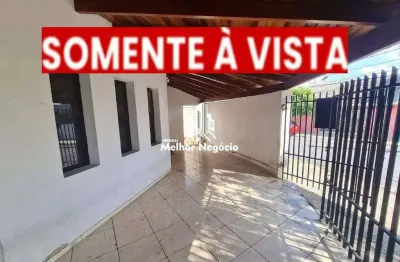 Somente à vista - casa à venda com 3 dormitórios sendo 1 suíte no parque residencial virginio basso em sumaré/sp.