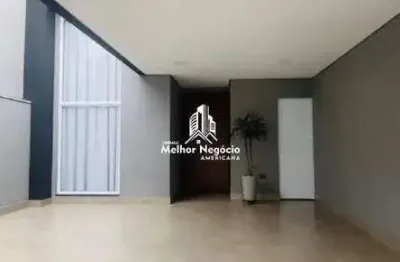 Casa 139m² com 3 dormitórios um sendo suíte à venda no parque residencial jaguari em americana/sp