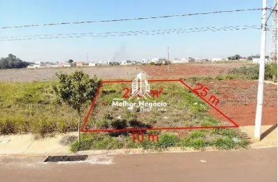 Terreno à venda no jardim itapuã em santa bárbara d'oeste- sp