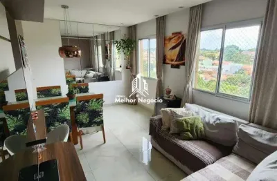 Apartamento a venda no condomínio eco villa tipuana, no parque fazendinha em campinas, sp. apartamento com 2 dorms sendo 1 suite, 2 banheiros e 1 vaga