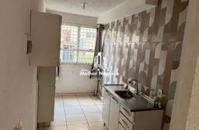 Apartamento à venda com 02 dormitórios (quartos) condomínio residencial parque do ipê branco em piracicaba - sp