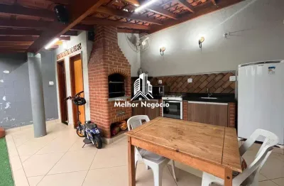 Linda! casa 120m² de construção, à venda, 3 dormitórios (quartos), 2 banheiro jardim oriente, piracicaba, sp