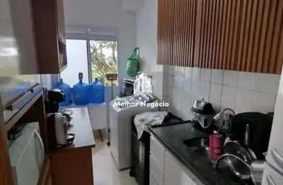Apartamento 56m² à venda, 2 dormitórios (quartos), 1 banheiro -condominio engenho resende - vale do sol, piracicaba, sp
