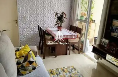 Apartamento 56m² à venda, 2 dormitórios (quartos), 1 banheiro -condominio engenho resende - vale do sol, piracicaba, sp
