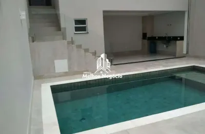 Casa à venda com 3 dormitórios, sendo 1 suíte master, no residencial parque da fazenda, em campinas/sp.