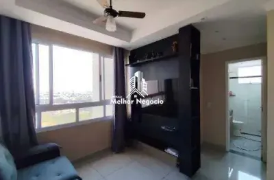 Apartamento à venda com 02 quartos (1 suíte), localizado no condomínio portal vale das pérolas em sumaré - sp