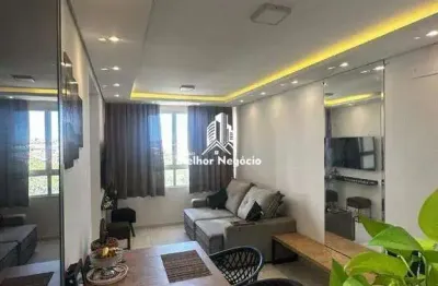 Apartamento à venda com 02 quartos, localizado no bairro jardim das colinas em hortolândia/sp, condomínio portal antúrios do campo.