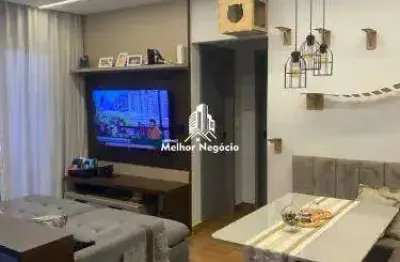 Apartamento à venda com 02 quartos (1 suíte), localizado no condomínio residencial terraço matão em sumaré - sp