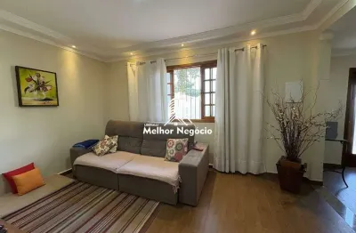 Casa à venda com 3 dormitórios sendo uma suíte, localizada no vila nova, em campinas, sp