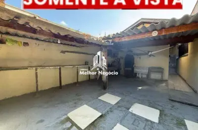 (não aceita financiamento) casa com 01 quarto à venda no bairro santa terezinha em piracicaba - sp