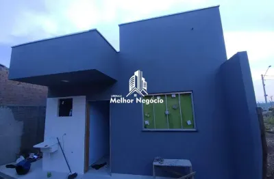 Casa com 02 quartos à venda loteamento vem viver piracicaba i, piracicaba - sp