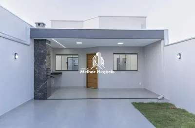 Casa a venda com 2 quartos em santa bárbara d´oeste/ sp