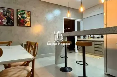 Casa à venda com 3 quartos e 1 suíte no bairro jardim res. campo novo em limeira