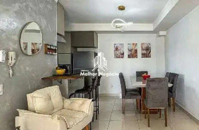 Apartamento à venda com 2 quartos e 1 suíte no bairro parque universitario em americana