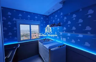 Apartamento à venda com 2 dormitórios sendo um suíte no jardim orestes veroni em limeira/sp