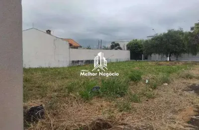 Terreno à venda com 386m² no bairro terras de santa bárbara em santa bárbara d'oeste