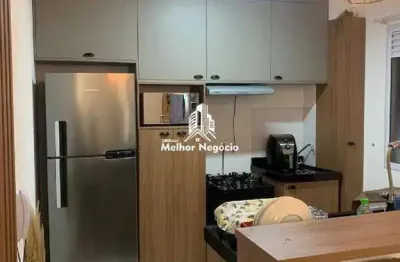 Apartamento à venda com 2 quartos no condomínio canto dos canários-campinas/sp