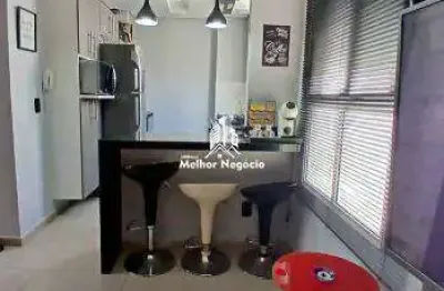 Apartamento à venda, 2 quartos, 1 banheiro no condomínio piazza florença - bairro campestre piracicaba/sp