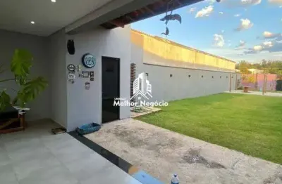Chácara com 03 quartos à venda, taquaral 3, piracicaba - r$437 mil (somente à vista)