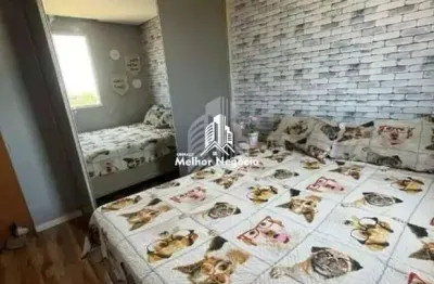 Apartamento à venda com 2 quartos,  1 banheiro localizado no bairro Residencial Morada das Acácias - Condominio Lua Nova - Limeira SP
