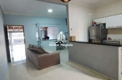 Casa com 02 quartos (01 suíte) à venda no bairro parque jatobá (nova veneza), sumaré - sp
