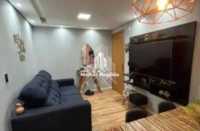 Apartamento à venda com 2 quartos,  1 banheiro localizado no bairro Residencial Morada das Acácias - Condominio Lua Nova - Limeira SP