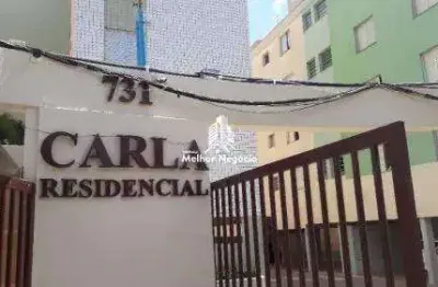 Apartamento à venda com 03 dormitórios (1 suíte), no condomínio residencial carla em campinas - sp