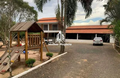 Chácara com 3000m² com 3 dormitórios no chácaras de recreio helico em santa bárbara d'oeste - sp