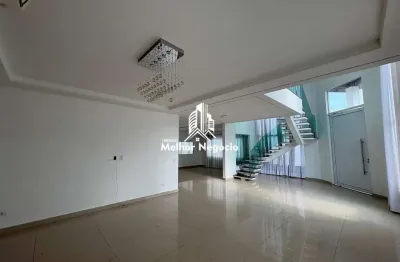 Sobrado à venda com 3 suítes no condomínio real park, sumaré - sp