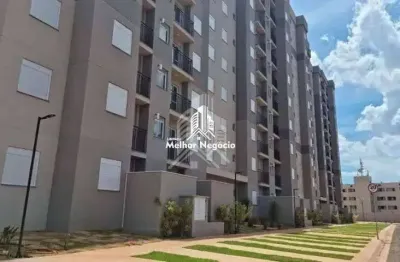 Apartamento 45m²  à venda, 2 Dormitórios (Quartos), 1 banheiro no Condomínio Terras Altas -  Bairro Pompéia, Piracicaba, SP