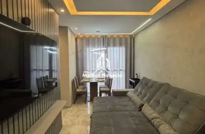 Apartamento à venda com 2 dormitórios no condomínio portal montanhas do salerno – hortolândia/sp