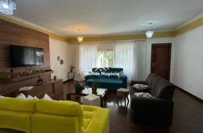 Casa com 04 dormitórios (01 suíte) à venda no bairro jardim chapadão, campinas-sp