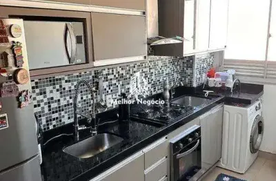 Apartamento no bairro parque yolanda (nova veneza) 47m² à venda, 2 dormitórios (quartos), 1 banheiro - sumaré, sp