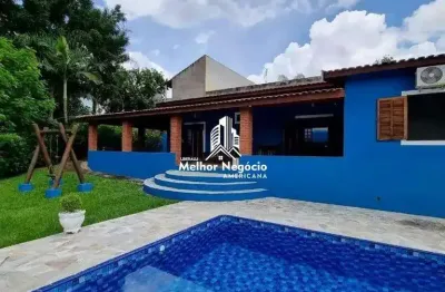 Casa/chácara no bairro chácaras de recreio cruz 300 m² , à venda, 3 dormitórios (quartos), 3 banheiros - santa bárbara d'oeste/sp