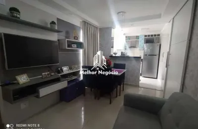 Apartamento à venda: 02 dormitórios - condomínio residencial parque cachoeira das pedras, campinas sp