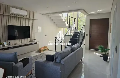 Casa no bairro santa rosa 280m² de construção, à venda, 3 dormitórios (quartos)- piracicaba, sp