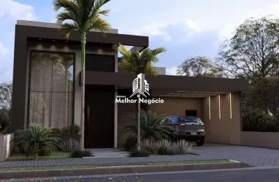 Casa à venda 03 dormitórios (sendo03 suítes), no condomínio la dolce vita em paulínia