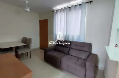 Ótimo apartamento à venda 2 dormitórios (quartos )50m², no residencial piazza di roma - bairro jardim são francisico pracicaba, sp