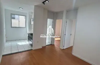 Apartamento á venda 43m² 2 dormitórios(quartos) no bairro jardim colina verde - piracicaba/sp