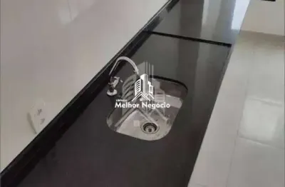 Apartamento à venda no Condomínio Residencial Moema – Bairro Jardim Novo Ângulo, Hortolândia, SP  Apartamento com 2 dormitórios, sendo 1 suíte, e 1 va