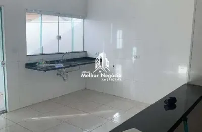 Casa com 2 dormitórios, sendo 1 suíte, à venda em santa bárbara d'oeste.