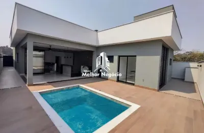 Casa térrea no condomínio moinho vermelho com 3 dormitórios à venda em piracicaba. casa localizada no bairro conceição em piracicaba/sp