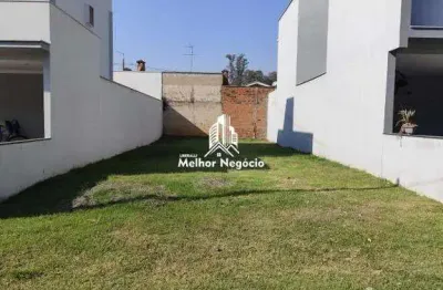 Terreno em condomínio à venda com 200 m² no bairro água branca em piracicaba - sp.