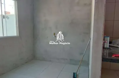 Casa à venda com 2 quartos sendo uma suíte no bairro jardim santa olivia em sumaré/sp