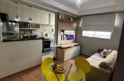 Apartamento à venda com 2 quartos no parque são martinho em campinas/sp.