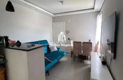 Apartamento à venda com 02 quartos no condomínio bem morar novo horizonte em campinas, sp