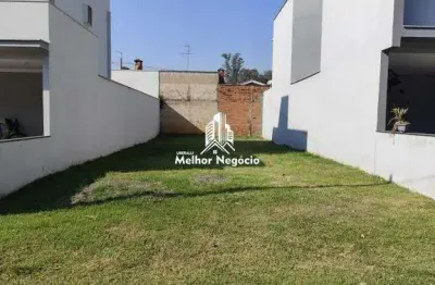 Terreno em condomínio à venda com 200 m² no bairro água branca em piracicaba - sp.