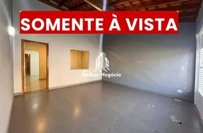 (não aceita financiamneto) casa com 2 quartos no bairro pompéia em piracicaba - sp