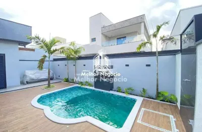 Casa à venda, com 3 quartos sendo 1 suíte, com piscina no residencial real parque sumaré, sumaré, sp
